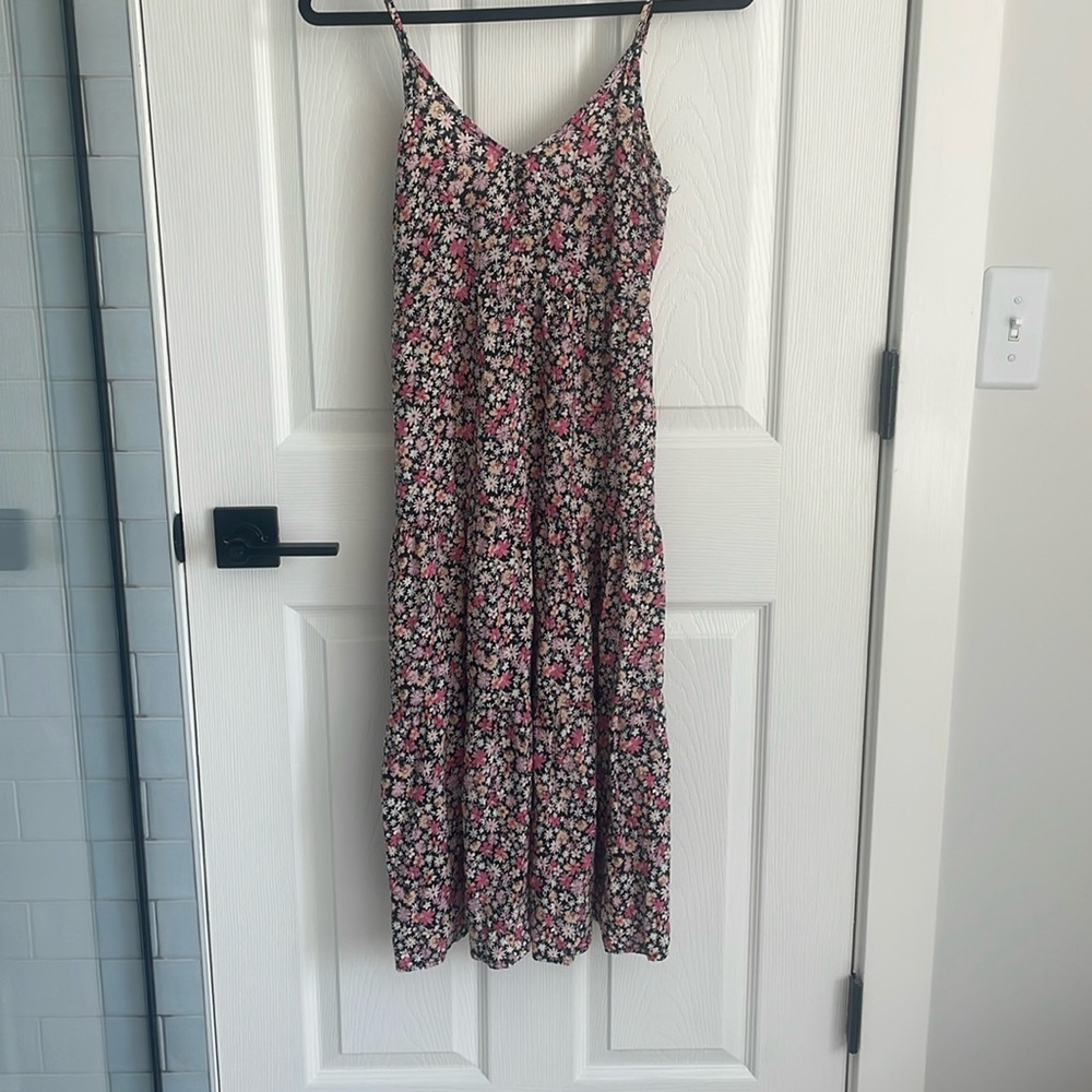 Floral maxi dress size XS